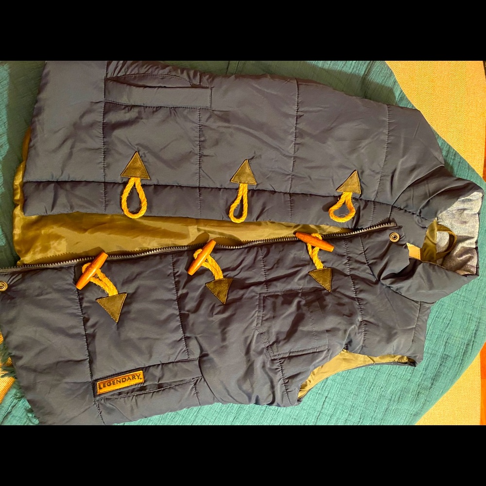 Blue vest
